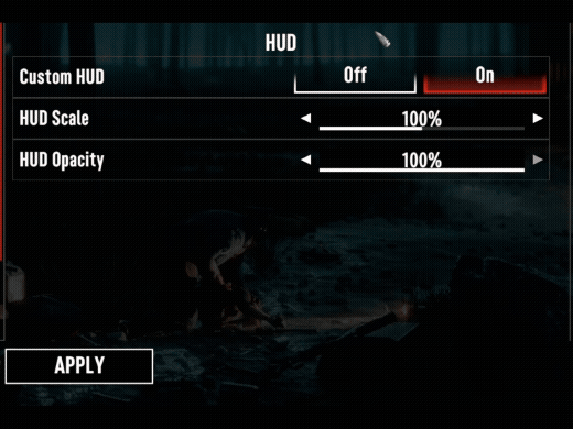 A switch being toggled off and on, graying out the settings rows below it